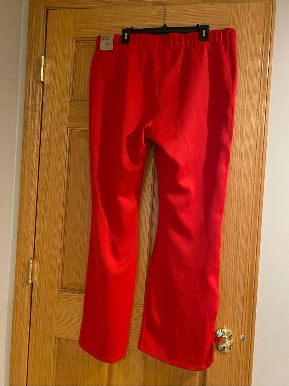 NWT Nike University Red Mid-Rise Slim Knit Trousers- Women's Size XL